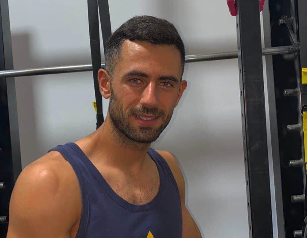 רותם פרץ מדריך בחדר הכושר